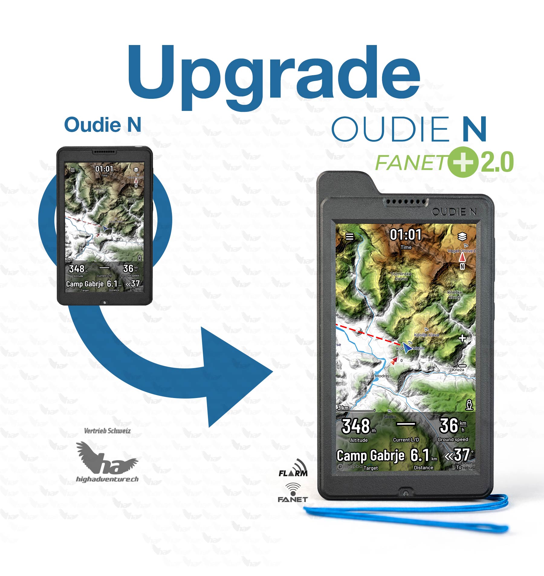 Image de Upgrade Oudie N auf Oudie N Fanet+ 2.0