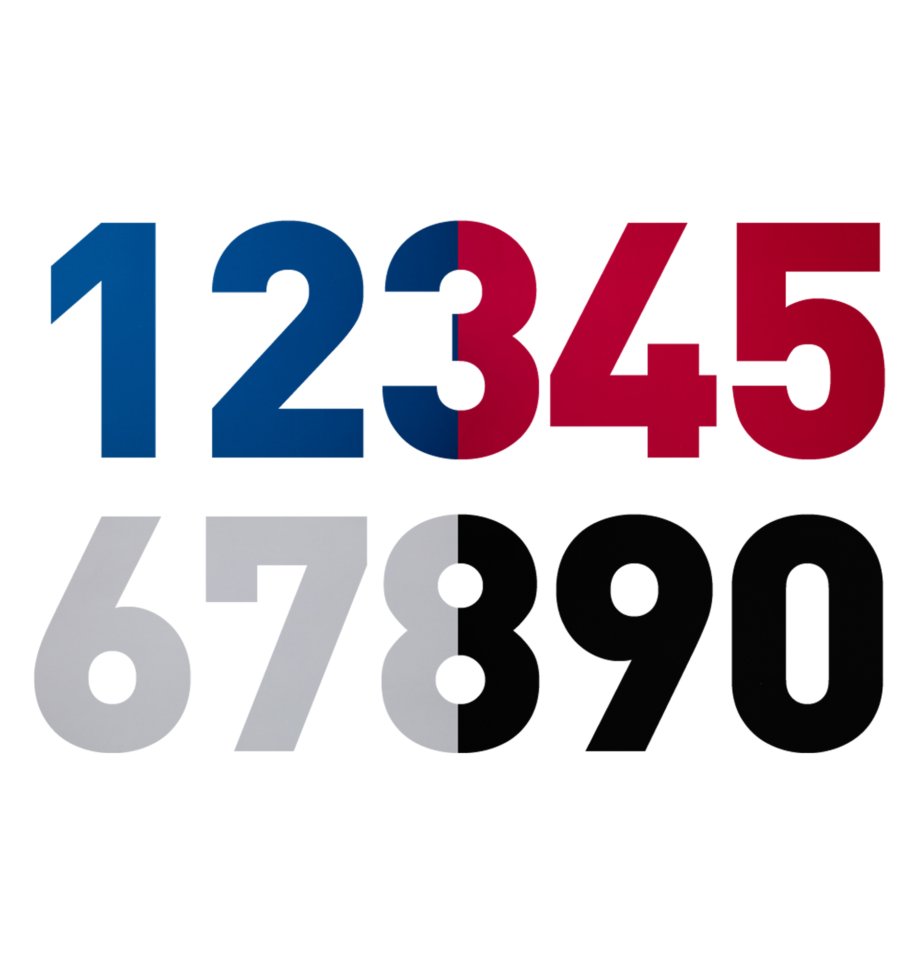 Image de SHV-Nummern aus Textilfolie